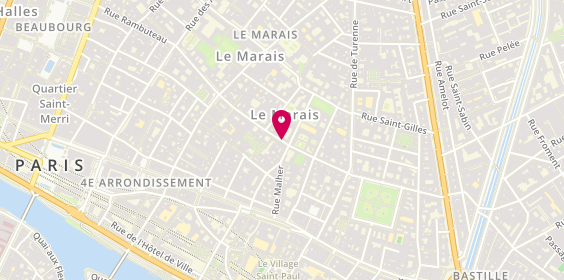 Plan de Ldb, 20 Rue des Francs Bourgeois, 75003 Paris
