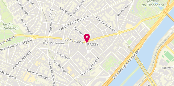 Plan de Fursac, 51 Rue de Passy, 75016 Paris
