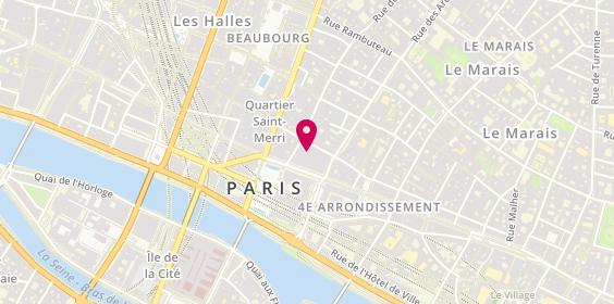 Plan de Geox, 52 Rue de Rivoli, 75004 Paris
