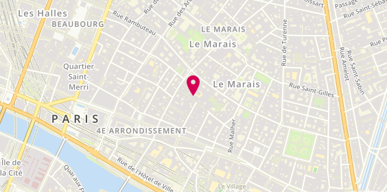 Plan de Joshe, 40 Rue des Rosiers, 75004 Paris