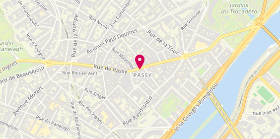 Plan de Calzedonia, 41 Rue Passy, 75016 Paris