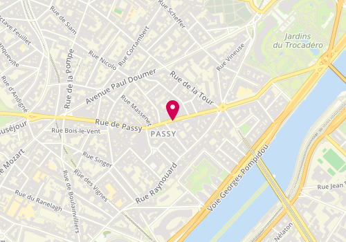 Plan de Etam Lingerie, 31 Rue de Passy, 75016 Paris