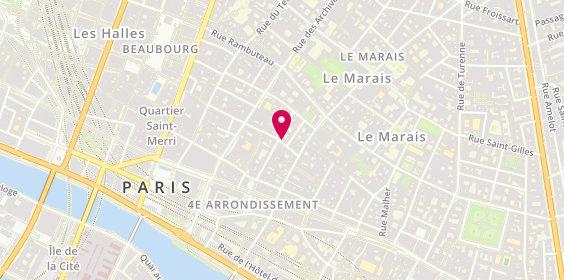 Plan de Comptoir des Cotonniers, 14 Rue Sainte Croix la Bretonnerie, 75004 Paris