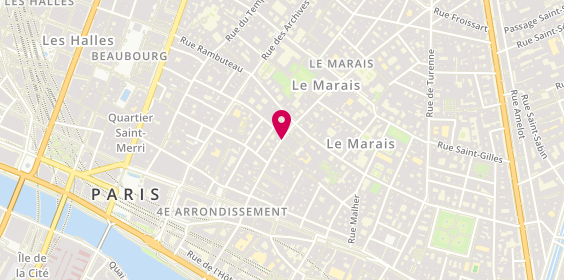 Plan de Maje, 49 Rue Vieille du Temple, 75004 Paris