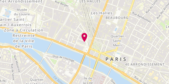 Plan de Damart, 3 Rue Saint Denis, 75001 Paris