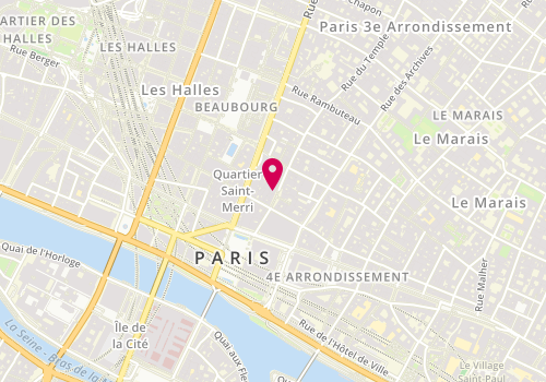 Plan de Pierre TALAMON, 15 Rue du Temple, 75004 Paris