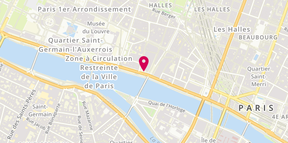Plan de Roger Vivier, 9 rue de la Monnaie, 75001 Paris