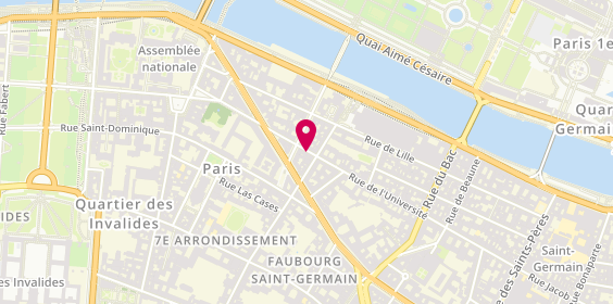 Plan de Bonpoint, 67 Rue de l'Université, 75007 Paris