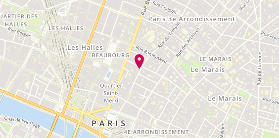 Plan de Footpatrol, 45 Rue du Temple, 75004 Paris