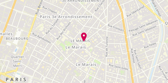 Plan de Les Petites, 97 Rue Vieille du Temple, 75003 Paris