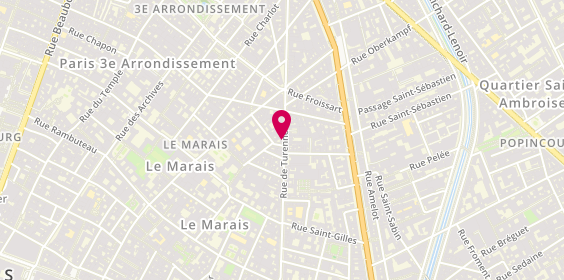 Plan de Elios Paris, 85 Rue de Turenne, 75003 Paris