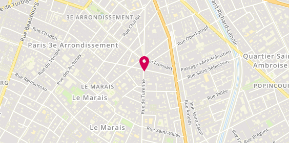 Plan de Clothes For Gentlemen, 86 Rue de Turenne, 75003 Paris