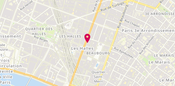 Plan de Foulées, 36 Boulevard de Sébastopol, 75004 Paris