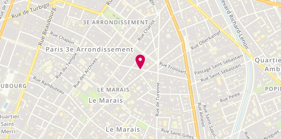 Plan de Veja, 15 Rue de Poitou, 75003 Paris
