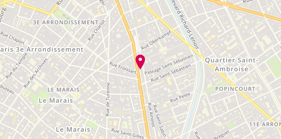 Plan de BERACAMY - Paris, 16 Boulevard des Filles du Calvaire, 75011 Paris