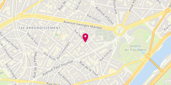 Plan de Roxy Sa, Chez Bube
26 Rue George Sand, 75016 Paris