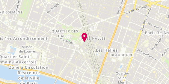 Plan de André, Centre Commercial Forum des Halles, 75001 Paris