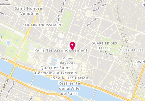 Plan de Comptoir des Cotonniers, 151 Rue Saint-Honoré, 75001 Paris