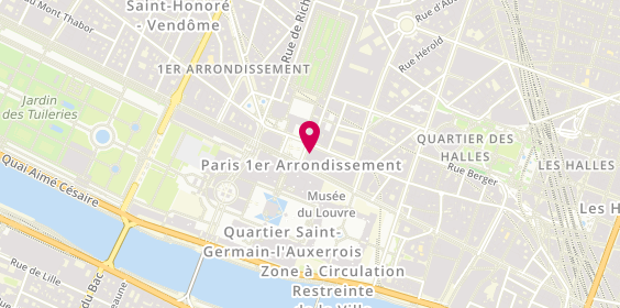 Plan de HUGO BOSS France - Siège/Headoffice, 2 place du Palais Royal, 75001 Paris