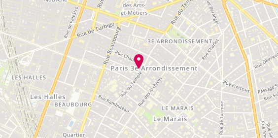 Plan de Sokool, 107 Rue du Temple, 75003 Paris