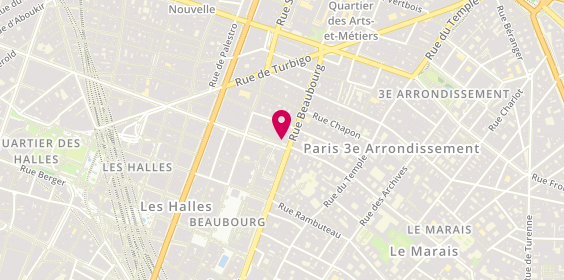 Plan de Orest, 8 Rue du Grenier Saint-Lazare, 75003 Paris