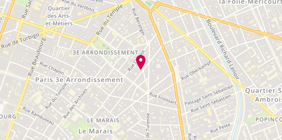 Plan de Bellerose, 47 Rue de Saintonge, 75003 Paris