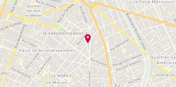 Plan de Pawness Finger In The Nose, 60 Rue de Saintonge, 75003 Paris