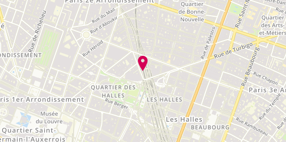Plan de Des Petits Hauts/Harris Wilson, 8-10 Rue Montmartre, 75001 Paris