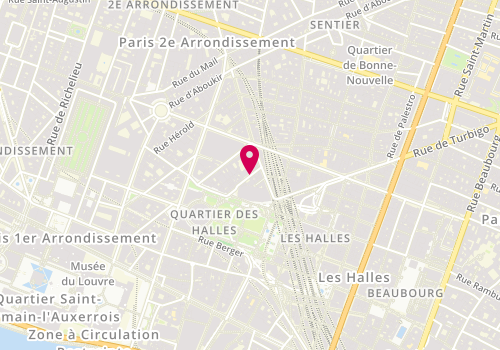 Plan de Galerie du Jour, 6 Rue du Jour, 75001 Paris