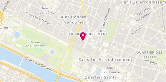 Plan de No 171, 171 Rue Saint Honoré, 75001 Paris