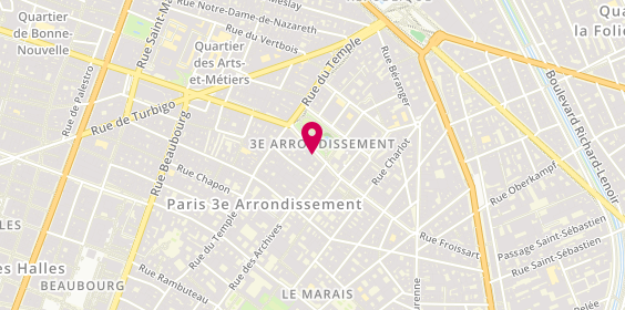 Plan de Pants Off, 57 Rue de Bretagne, 75003 Paris
