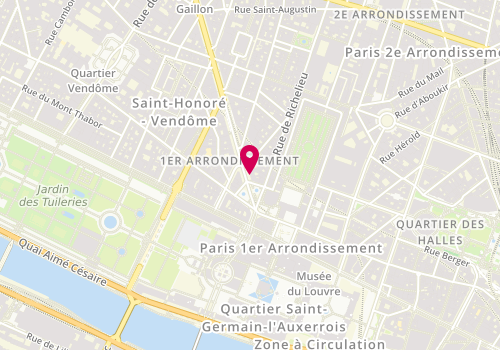 Plan de Carmina Shoemaker, 4 Avenue Opéra, 75001 Paris