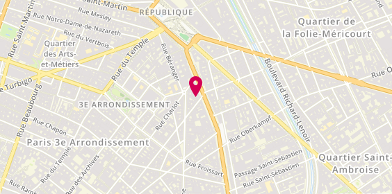 Plan de Larry Deadstock, 65 Rue de Saintonge, 75003 Paris