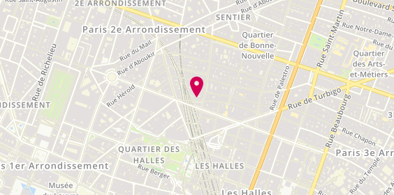 Plan de Amibis, 56 Rue Tiquetonne, 75002 Paris