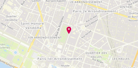 Plan de Rick Owens, 27 Rue Valois, 75001 Paris