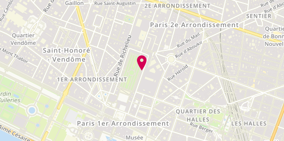 Plan de Les Deux Palais, 29 Rue Valois, 75001 Paris