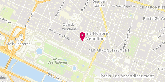 Plan de Pierre Hardy, 217 Rue Saint-Honoré, 75001 Paris