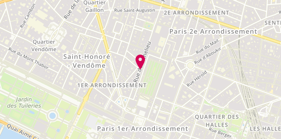 Plan de La Maison de émile et Ida, 32 Rue de Richelieu, 75001 Paris