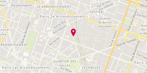 Plan de 58M, 58 Rue Montmartre, 75002 Paris