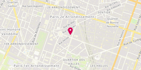 Plan de Klaset, 5 Rue d'Argout, 75002 Paris