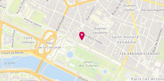 Plan de Darnat, 240 Rue de Rivoli, 75001 Paris