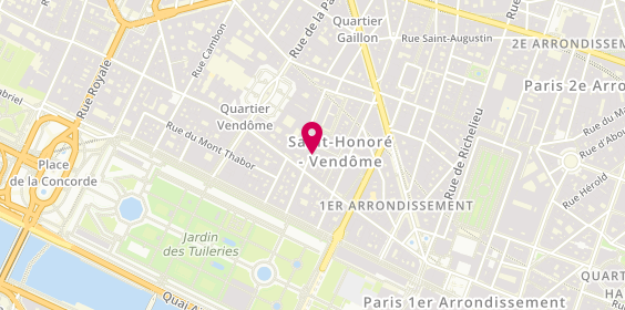 Plan de Doucal's, 6 Rue du Marché Saint-Honoré, 75001 Paris
