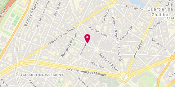 Plan de Alain Figaret, 98 Rue Longchamp, 75116 Paris
