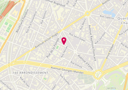 Plan de Tordjman, 102 Rue de Longchamp, 75016 Paris