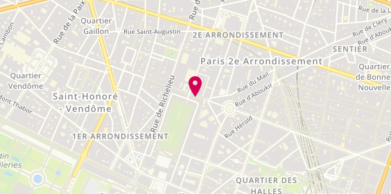 Plan de Derville, 5 Rue des Petits Champs, 75001 Paris