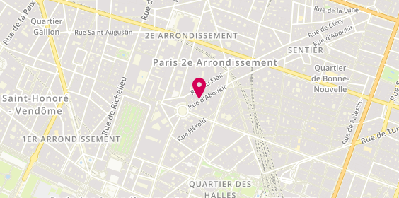 Plan de Adieu Paris, 7 Rue d'Aboukir, 75002 Paris