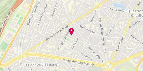 Plan de Sfass, 108 Rue de Longchamp, 75116 Paris