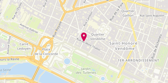 Plan de Société Stouls, 34 Rue du Mont Thabor, 75001 Paris