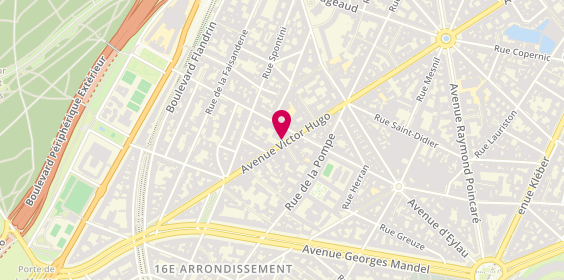Plan de L'Enfance Heureuse, 152 avenue Victor Hugo, 75116 Paris