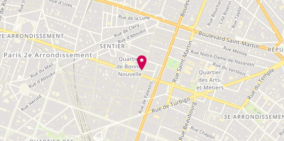 Plan de Manu Milano, 217 Rue Saint Denis, 75002 Paris
